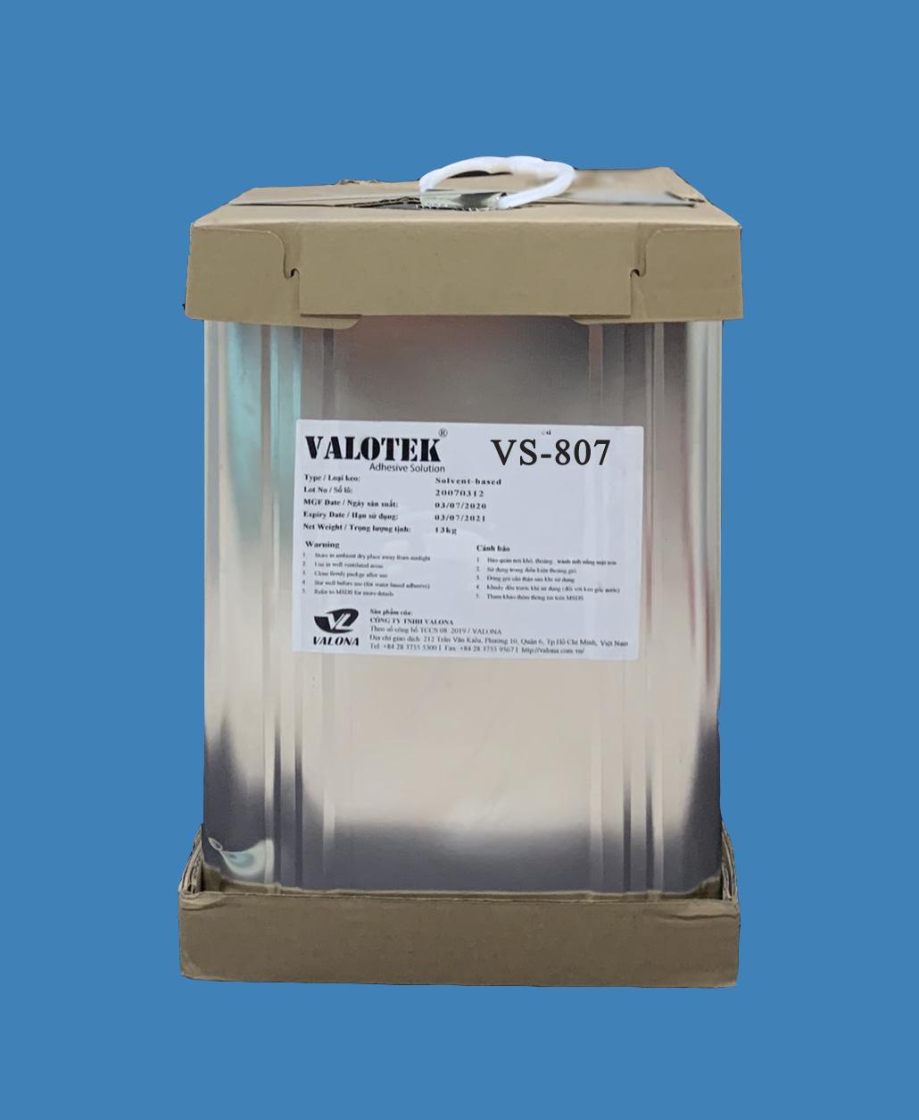 SOLVENT-BASED ADHESIVE FOR WOOD INDUSTRY VALOTEK VS-807